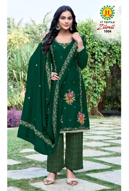 Zilmil Vol 1 By Jt Rayon Dress Material Wholesale Clothing Distributors In Surat